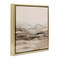 Stupell Industries Abstract Mountains Landscape Framed Floater Canvas Wall Art